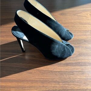 Jimmy Choo Black Slingback Heels